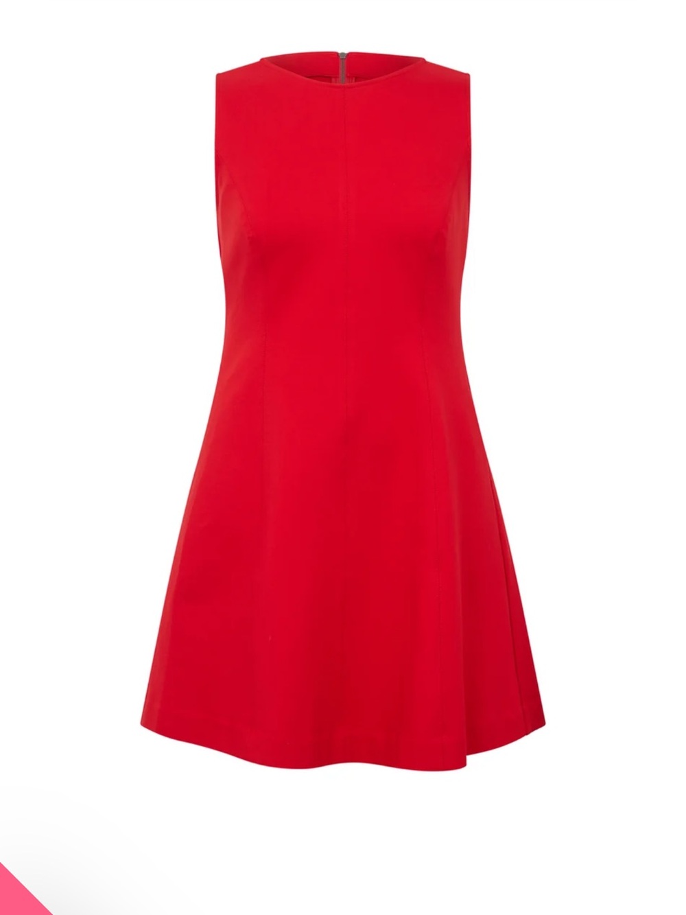SPANX Sleeveless Bright Red Fit and flare Midi Dress
